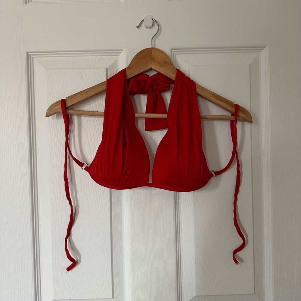 Hurley Red Bikini Top